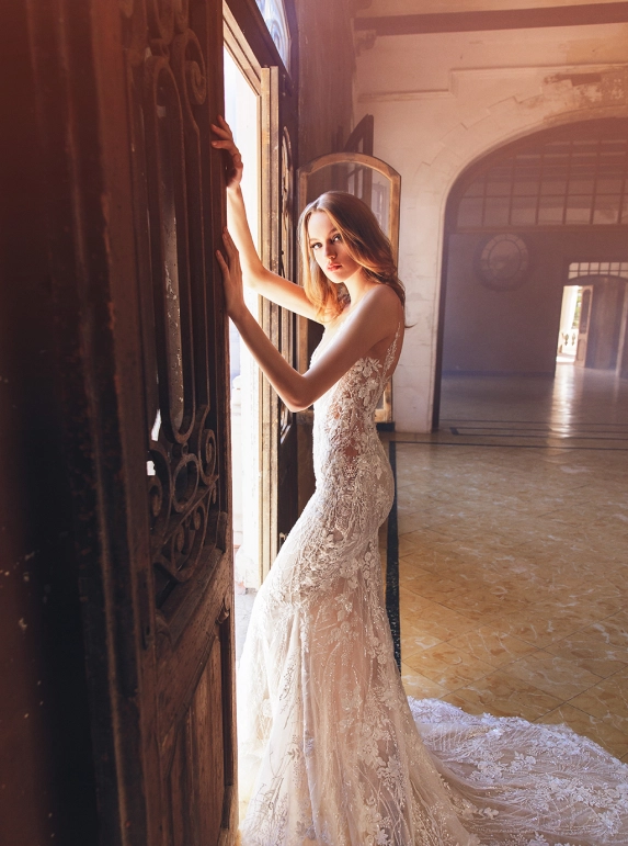 Angelina gown back ad image