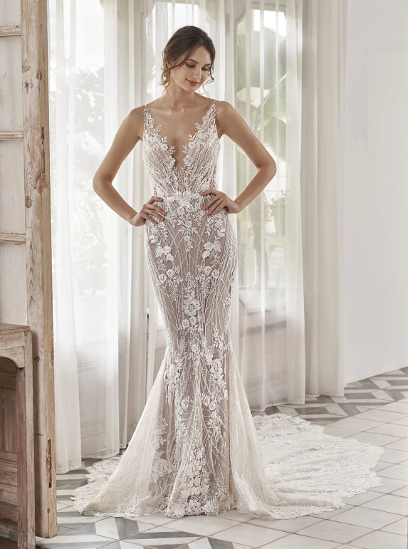 Angelina gown Front