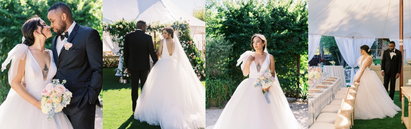 Enchanted Gardens: A Dreamy Shoot Featuring the Timeless AUSTIN Gown