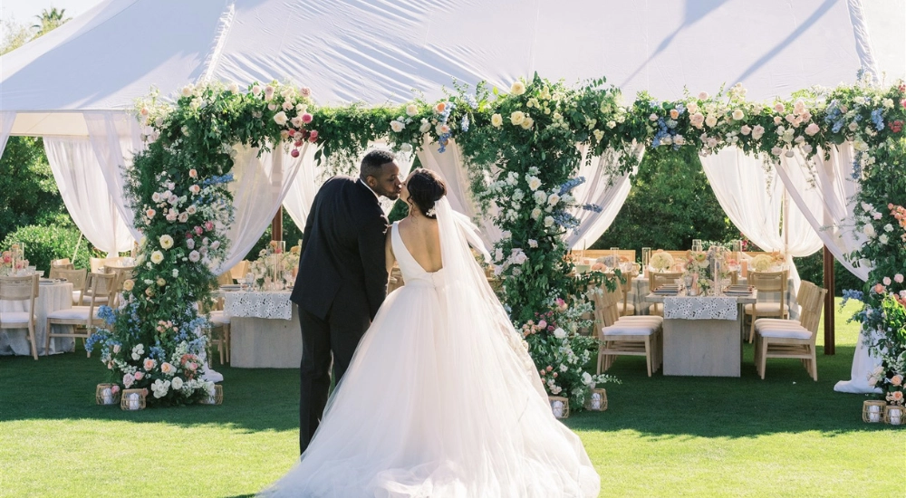 Enchanted Gardens: A Dreamy Shoot Featuring the Timeless AUSTIN Gown