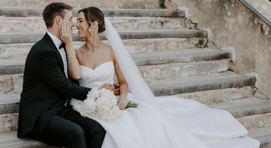 PEN·LIV Real Bride: Brooke & Ned