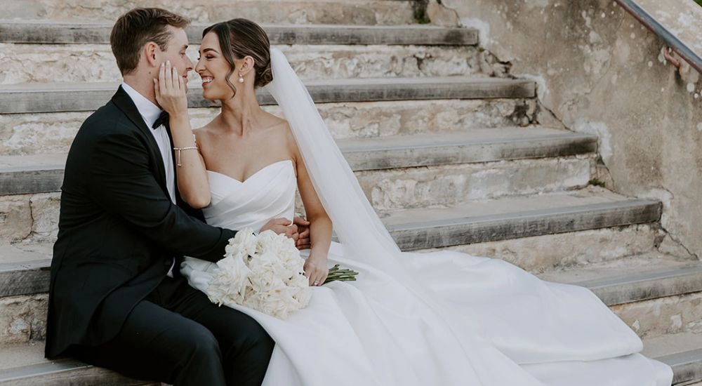 PEN·LIV Real Bride: Brooke & Ned